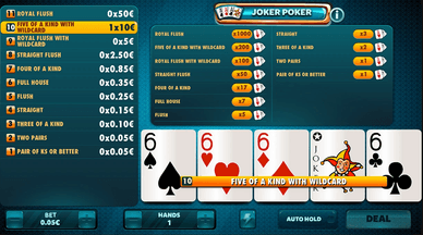 Joker Poker in online casino