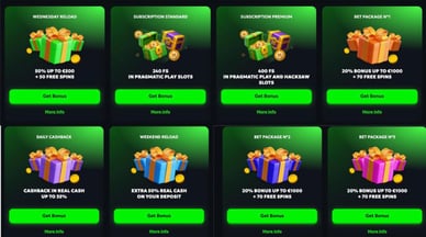 Bonusangebote im Online-Casino Spinmills