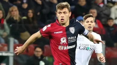 Nicolò Barella a Cagliari Barella