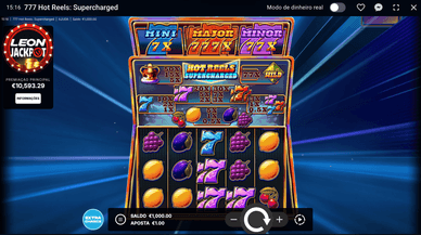 Jackpot Leon Casino, Portugal, 2 de dezembro de 2025, às 15:15