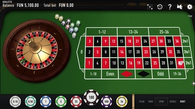 Relax Gaming roulette