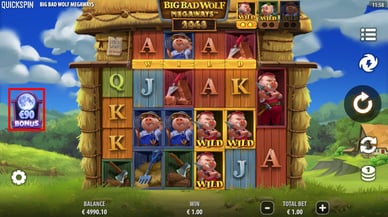 Big Bad Wolf megaways Buy Bonus