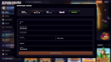 casino aphrodite withdrawal