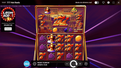 Casino Jackpot Leon, Portugal, 13 de julho de 2026, às 13:07