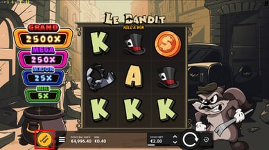 Le Bandit Hold & Win Bonus Buy