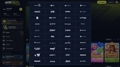 online casino winzter providers
