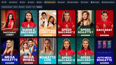 Casino ao vivo com dealer no Ego Games casino