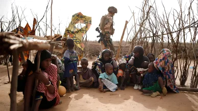 Femmes et enfants déplacés après l’attaque perpétrée par des peuls transhumants à Kétou.