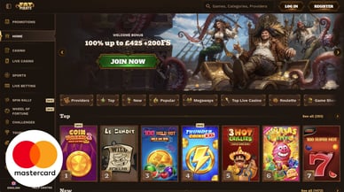 mastercard casino online