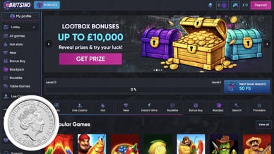 casino deposit £5