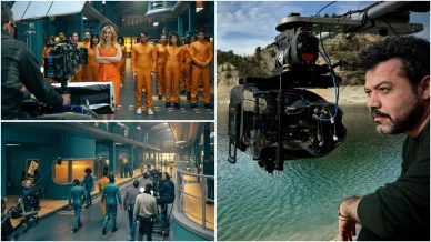 Rodaje de la serie «El refugio atómico» Rodaje de la serie «El refugio atómico»