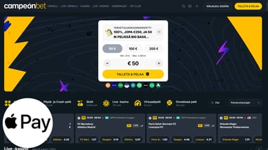 Apple Pay nettikasinot