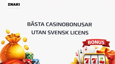 Bästa casinobonusar utan svensk licens – illustration