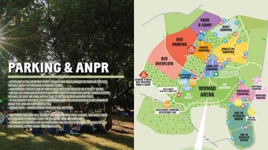 parking at womad