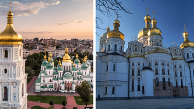 Софійський собор та Києво-Печерська лавра