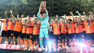 «Шахтар» святкує чемпіонство 2019—2020