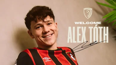 Tóth Alex átigazolása a Bournemouth csapatához Tóth Alex labdarúgóklub