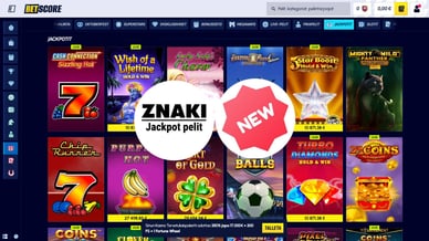 Jackpot pelit uusissa kasino