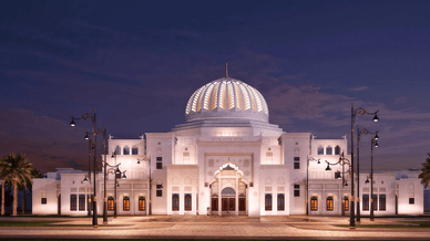 Палац Аль-Сакхір (Al-Sakhir Palace), розташований у пустельному регіоні Сакхір на заході Бахрейну