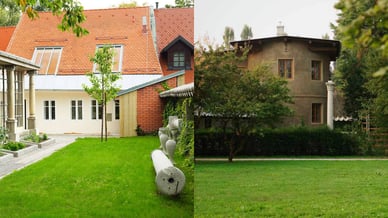 Plečnikova hiša vrt