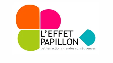 Logo L'Effet Papillon accompagnement social.