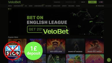 minimum deposit 1 pound