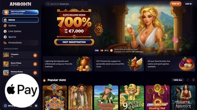 casino with applepay