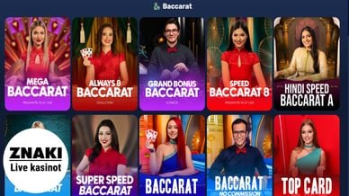 live kasino baccarat