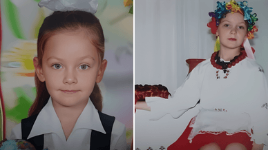 Відома українська блогерка та інфлюенсерка Єва Коршик у дитинстві