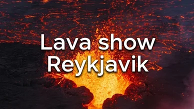 Lava Show in Reykjavík, the world's only live demonstration of real molten lava indoors Lava show Reykjavik