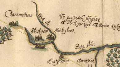 Проскурів на мапі