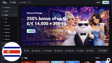 brand new costa rica casino
