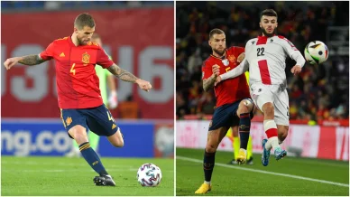 Iñigo Martínez en la selección española
