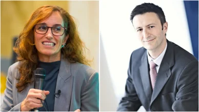 Mónica García y Enrique Montañés Mónica García y Enrique Montañés