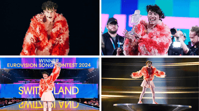 Nemo – Auftritt beim Eurovision 2024