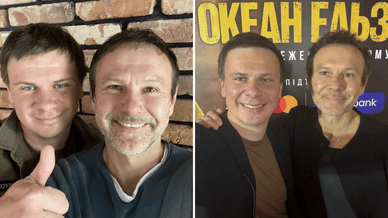 Дмитро Комаров та Святослав Вакарчук