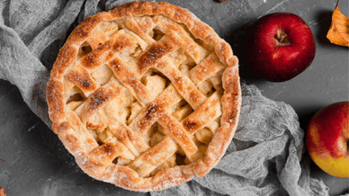 Шарлотка яблучна