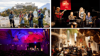 Jazz&TheCity Salzburg - ein Festival für Jazzliebhaber