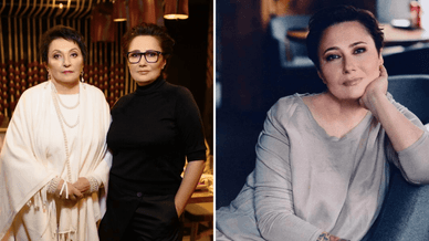 Олена Мозгова разом із Віолеттою Мозговою