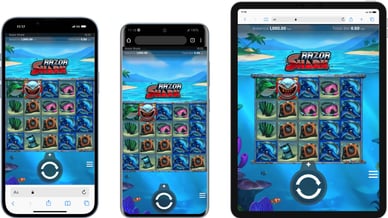 Mobiele Razor Shark casino