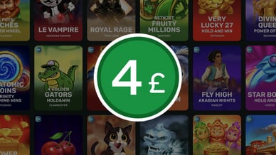£4 deposit casino games