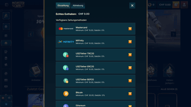 Monster Win Casino Einzahlung