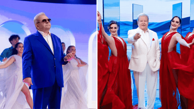 Поплавський під час виступу