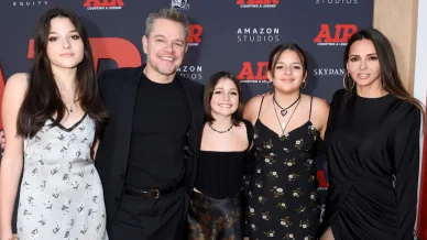Famiglia di Matt Damon