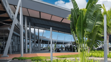 Терминал международного аэропорта на острове Маврикий