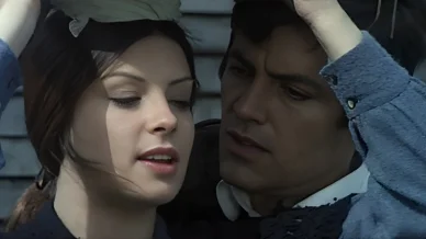 Amparo Muñoz en la película «Volvoreta»