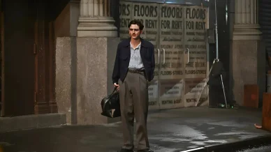 Fotogramma dal film Marty Supreme