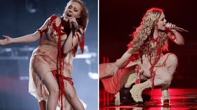 Виступ співачки Alyosha на пісенному конкурсі «Євробачення-2010» в Осло