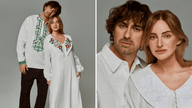 Олексій Гнатковський разом зі своєю дружиною Ольгою