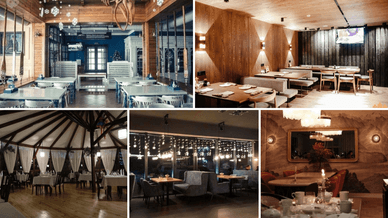 «Faro del Porto», «YOSHI», «BEEF grill&bar», «Pinacoteca Bistronomia» та «Viktoria Garden»